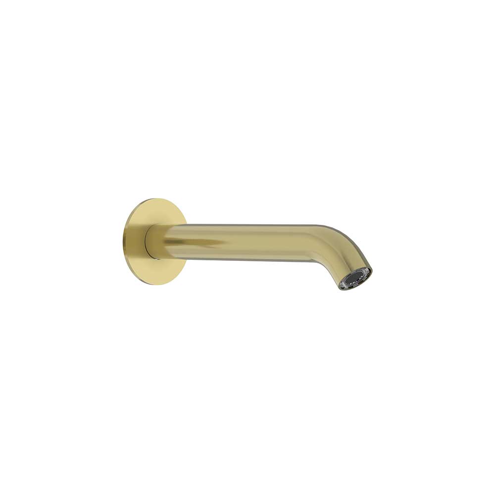 Linkware Elle 316 Wall Spout Brushed Gold