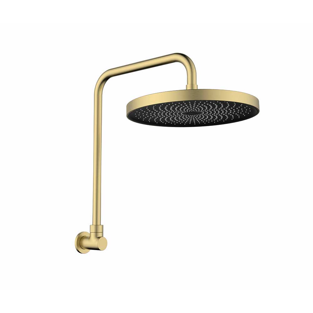 Linkware The Gabe Gooseneck Shower Brushed Gold