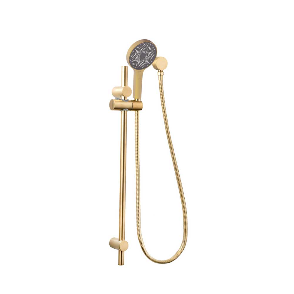 Linkware The Gabe Hand Shower On Rail Brushed Gold