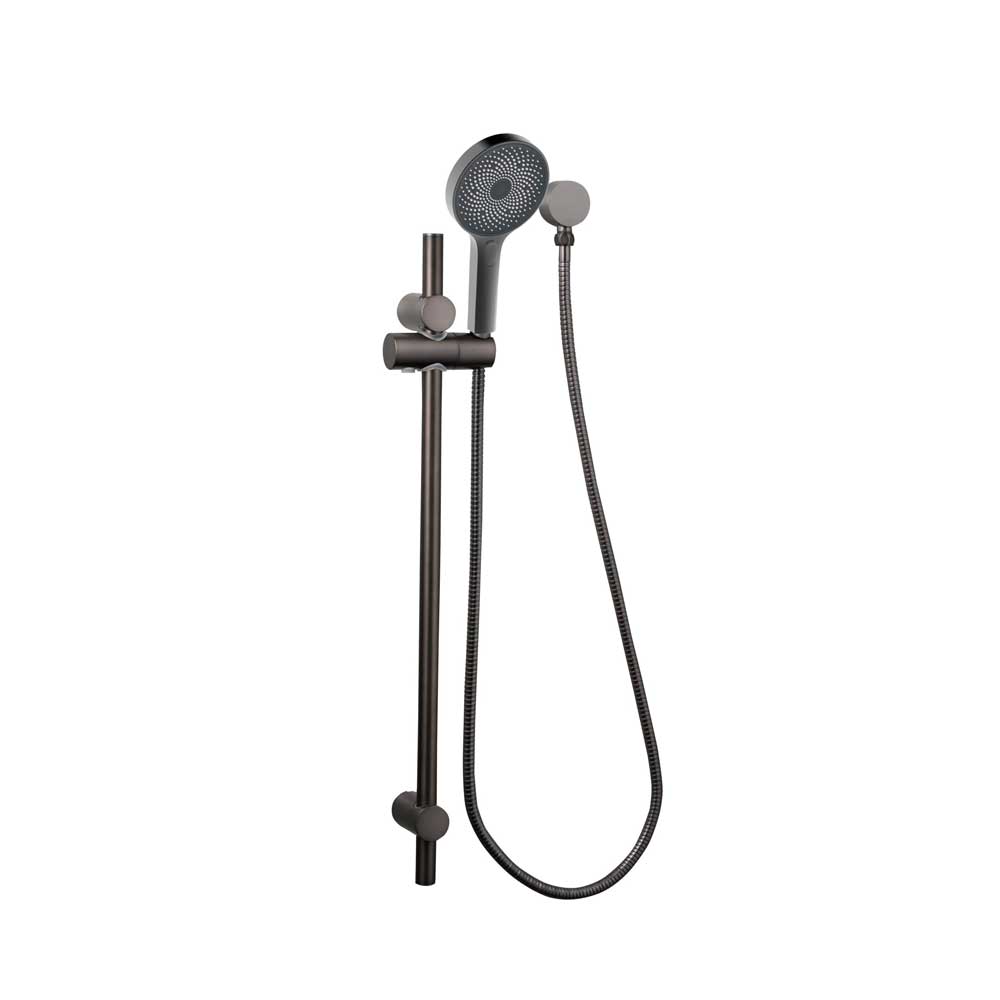Linkware The Gabe Hand Shower On Rail Gun Metal