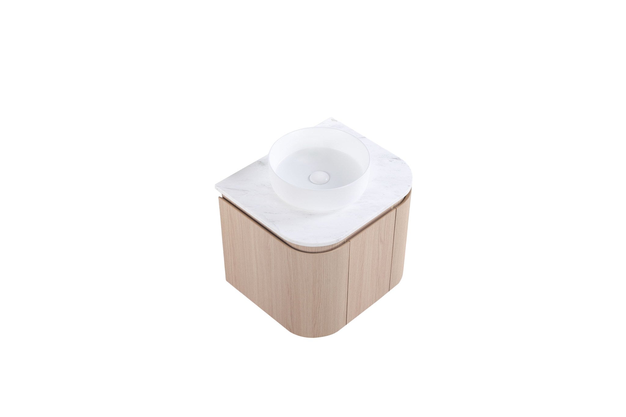 Lukka Ravello Modern Wall Hung Vanity Plywood Cabinet LK-RA600W-SO