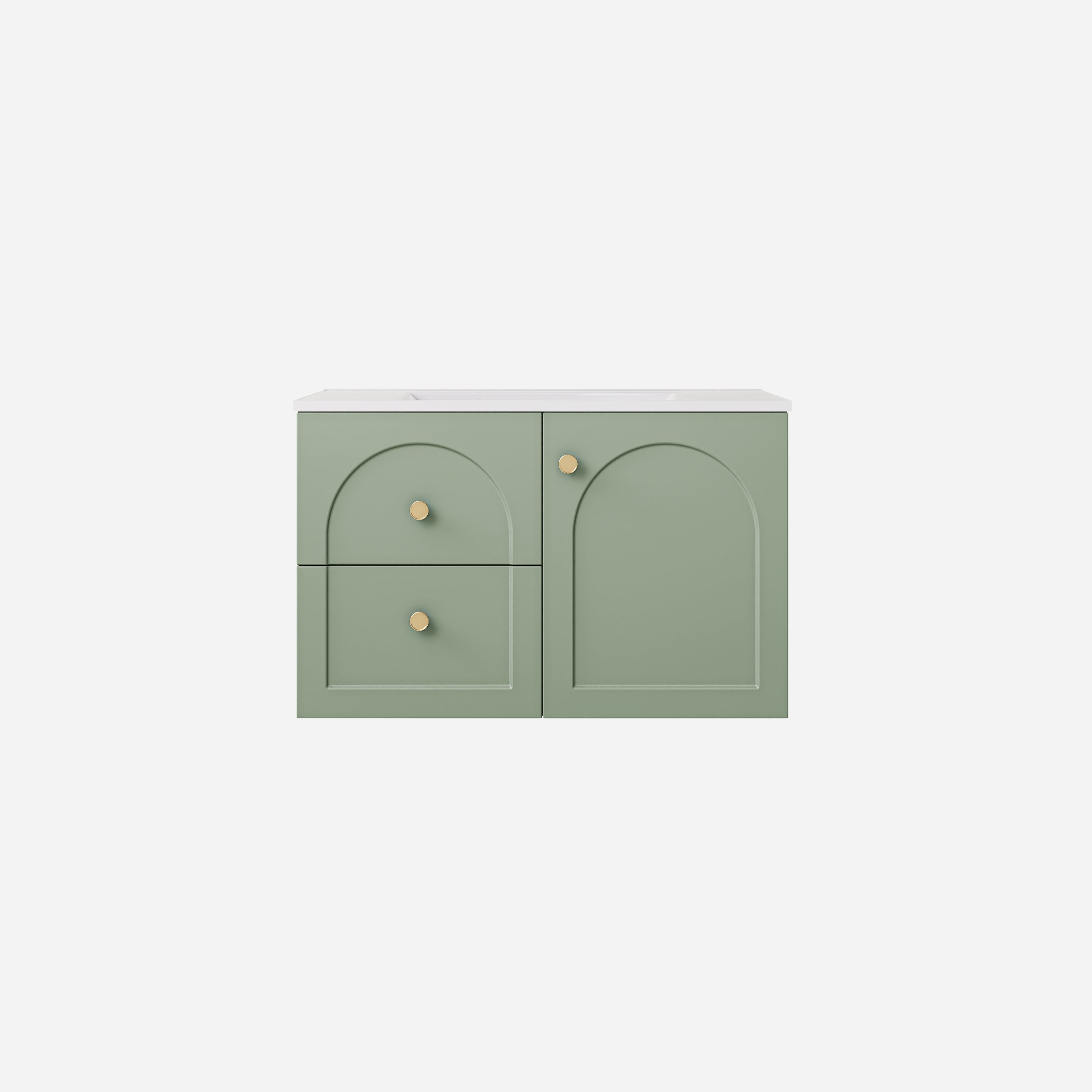 Lukka Chester Federation wall hung PVC Cabinet LK-FC74LW-MG