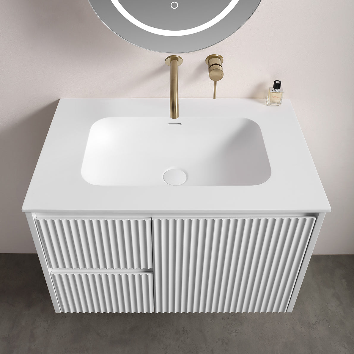 Lukka Chasey Solid Surface Vanity Top LK-SCH