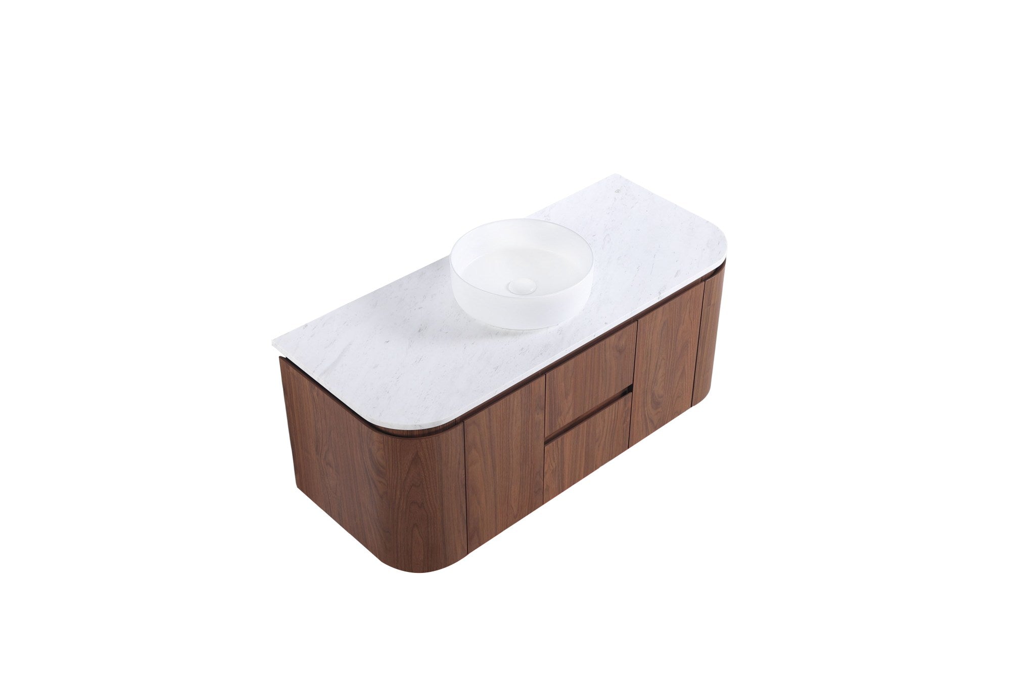 Lukka Ravello Modern Wall Hung Vanity Plywood Cabinet LK-RA1221W-MO