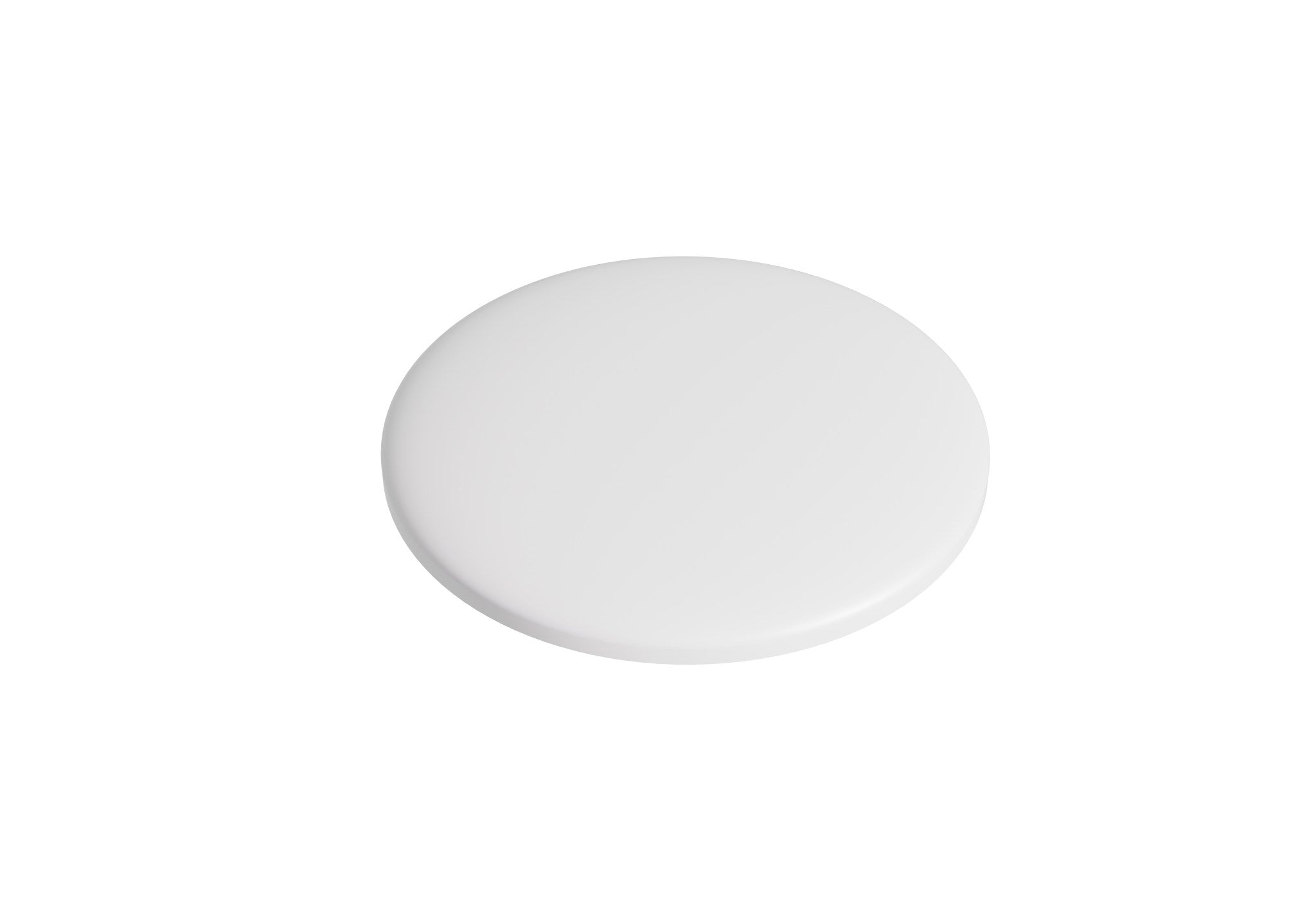 Solid Surface Basin Pop-up Waste Cap SLCP32 - Matte White - SLCP32-MW