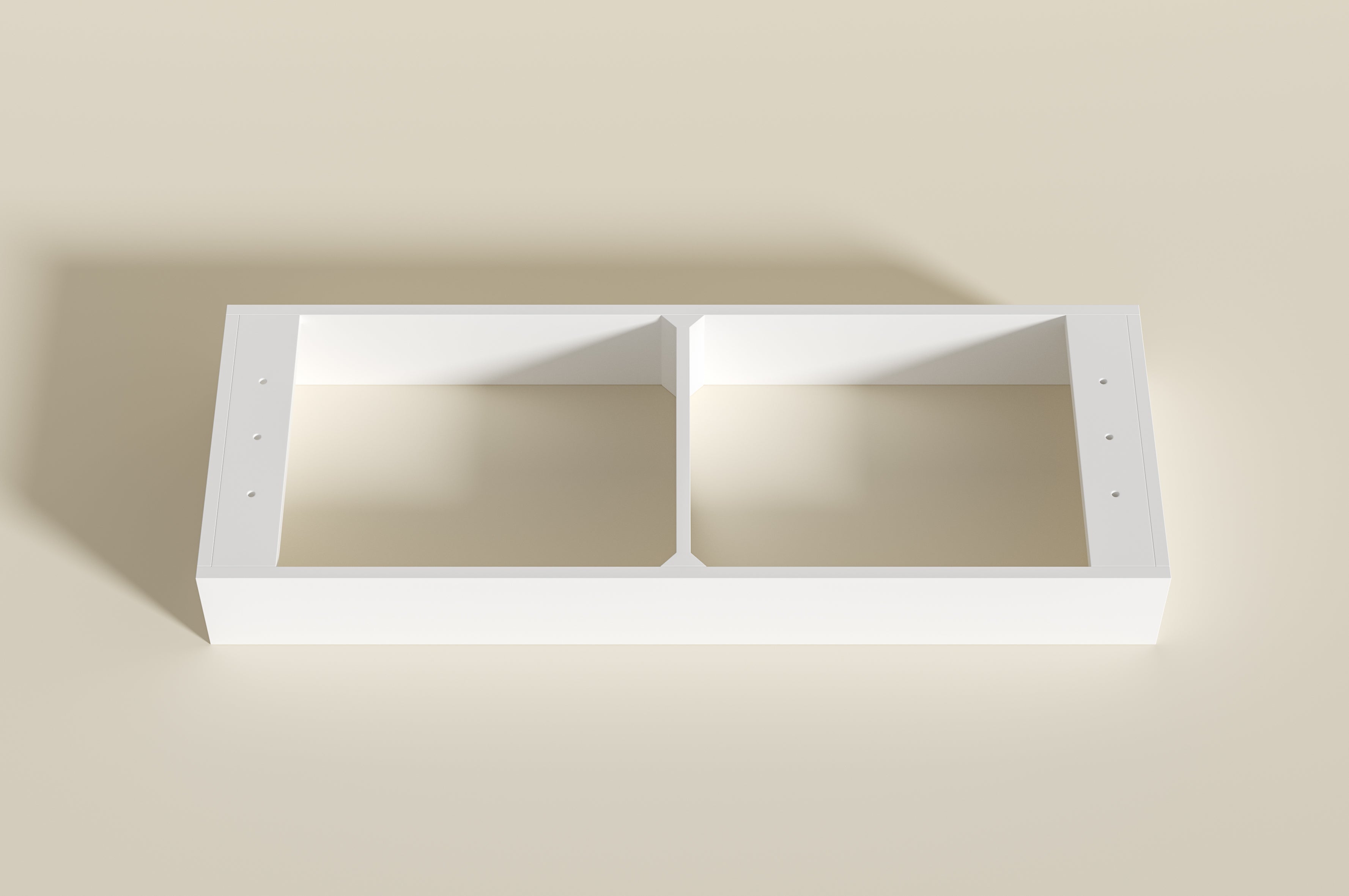 Kickboard 1190x435x150 LK-124KB - Matte White - LK-124KB-MW - Matte White
