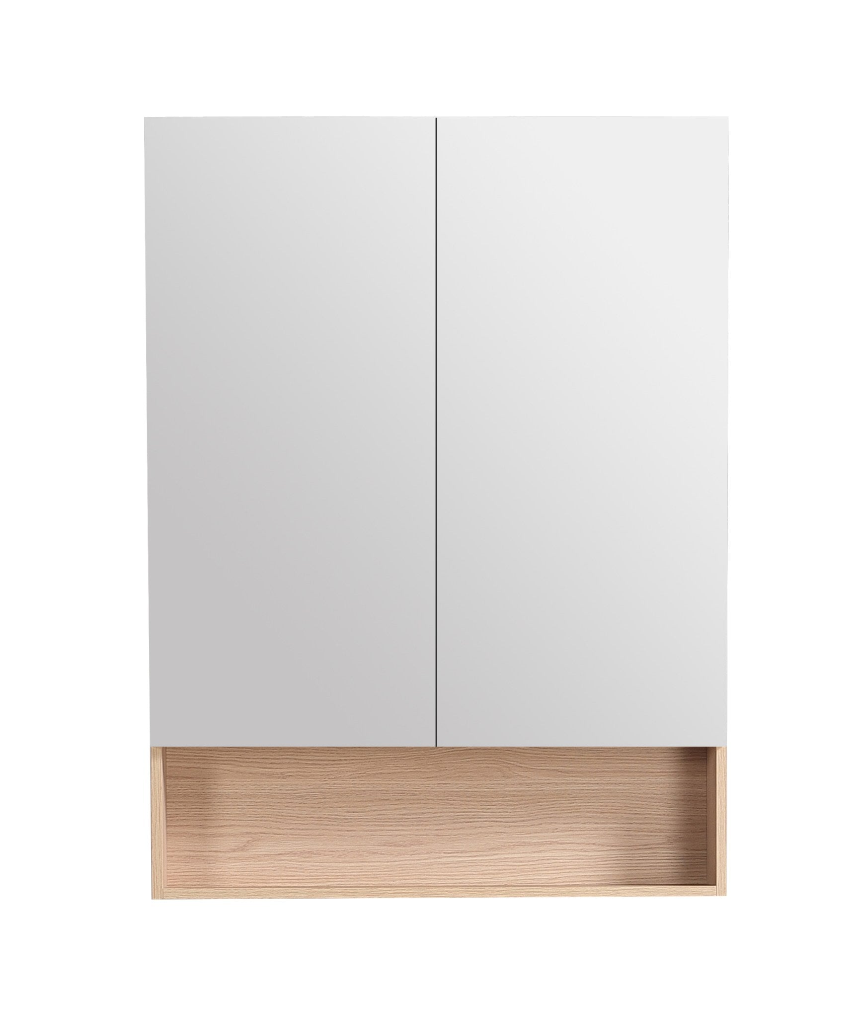 Lukka Clark Plywood Mirror Cabinet Sandy Oak Matte LK-LK-CLMC750-SO