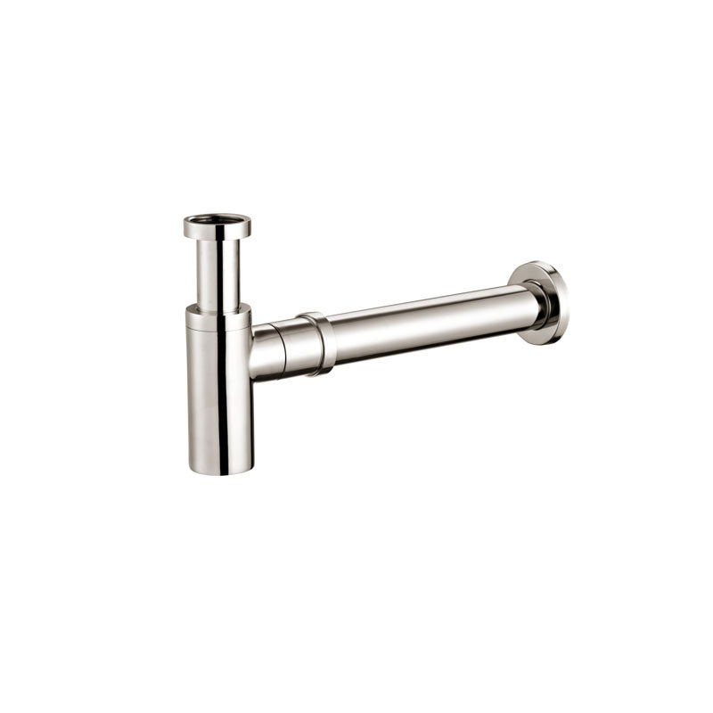 Rund Brass Bottle Trap BK226 - Brushed Nickel - BK226-BN - Brushed Nickel