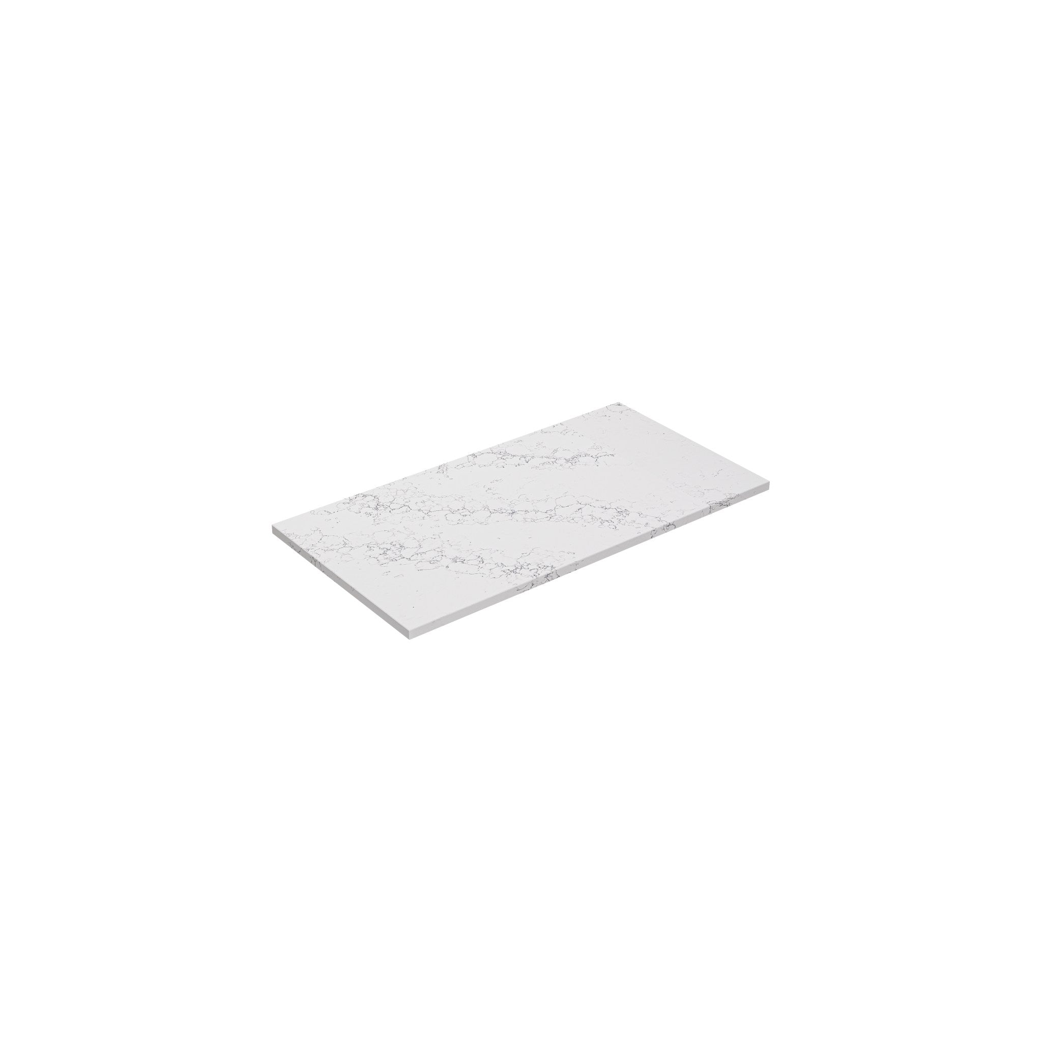 Lukka vanity top reference - LK-QCW94; size, finish and drilling as selected.