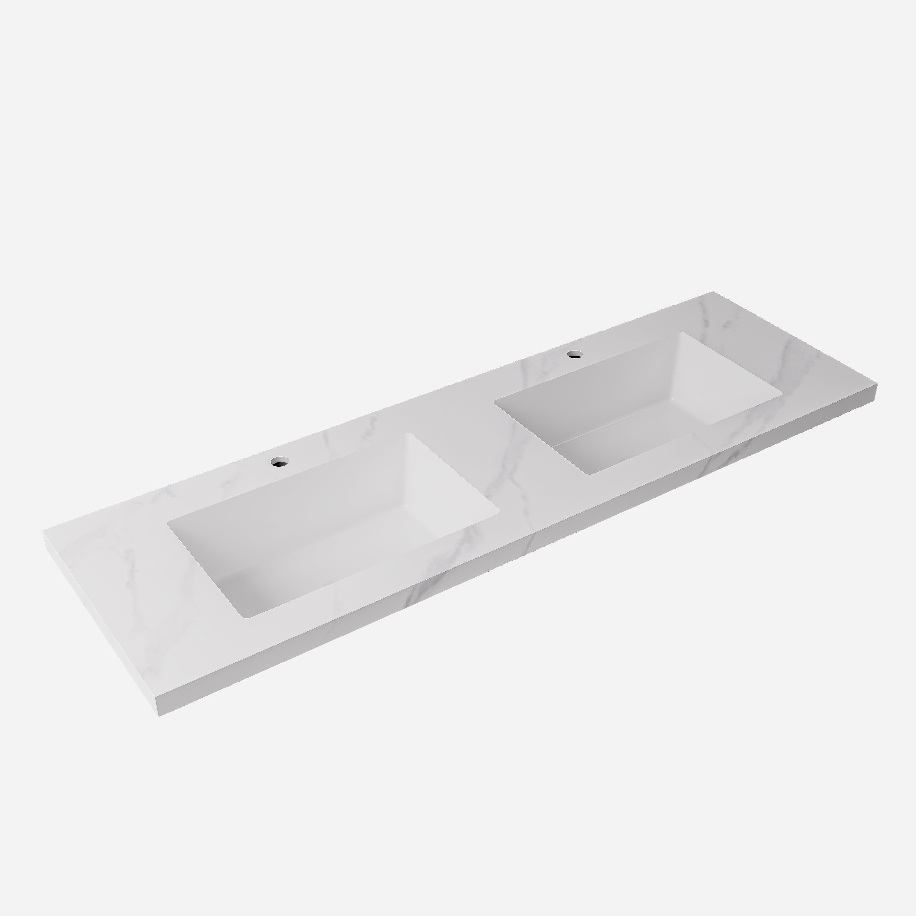 Lukka vanity top reference - LK-UCA154D-TH New; size, finish and drilling as selected.