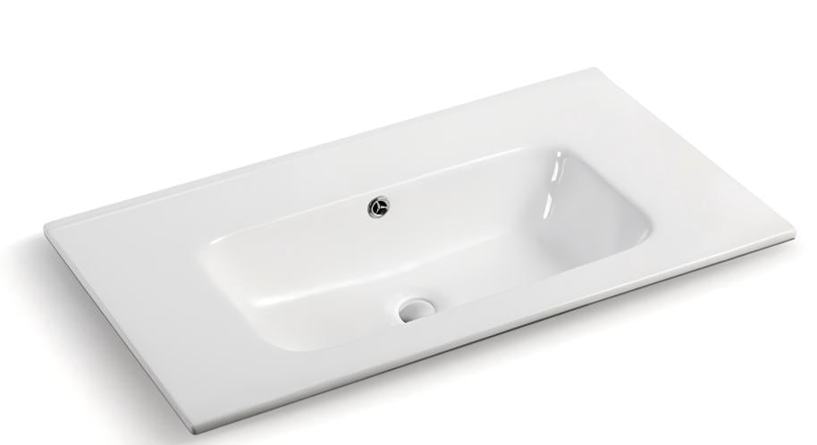 Lukka vanity top reference - LK-KC750-NTH; size, finish and drilling as selected.