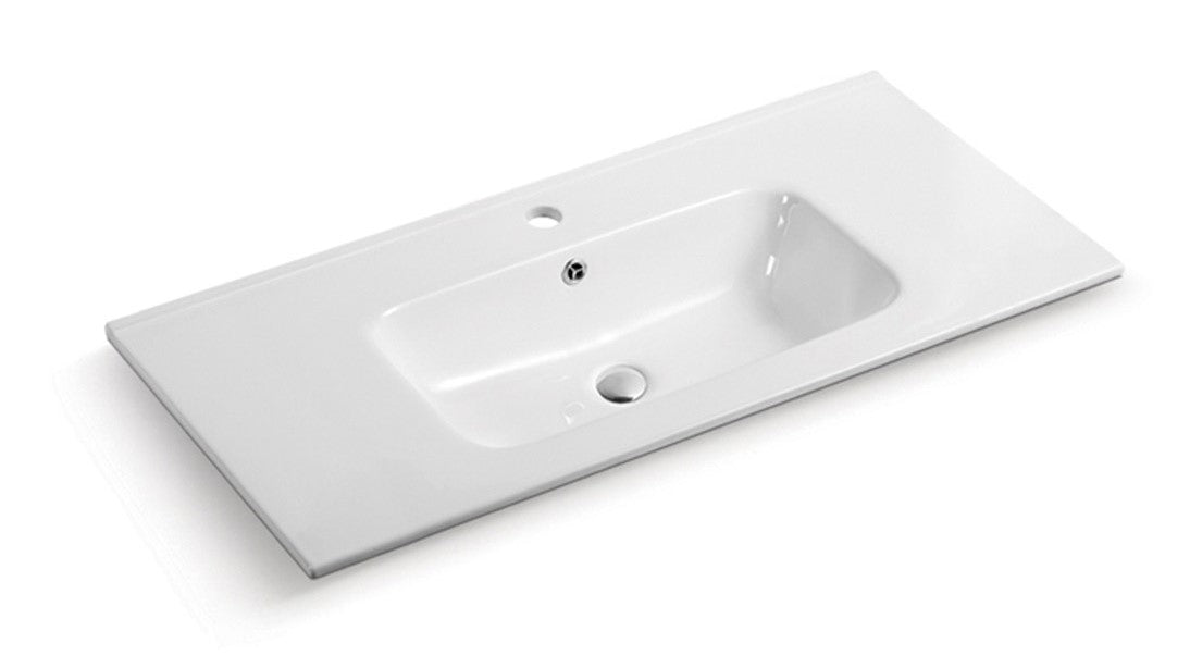 Lukka vanity top reference - LK-KC900, LK-KC900-MW; size, finish and drilling as selected.