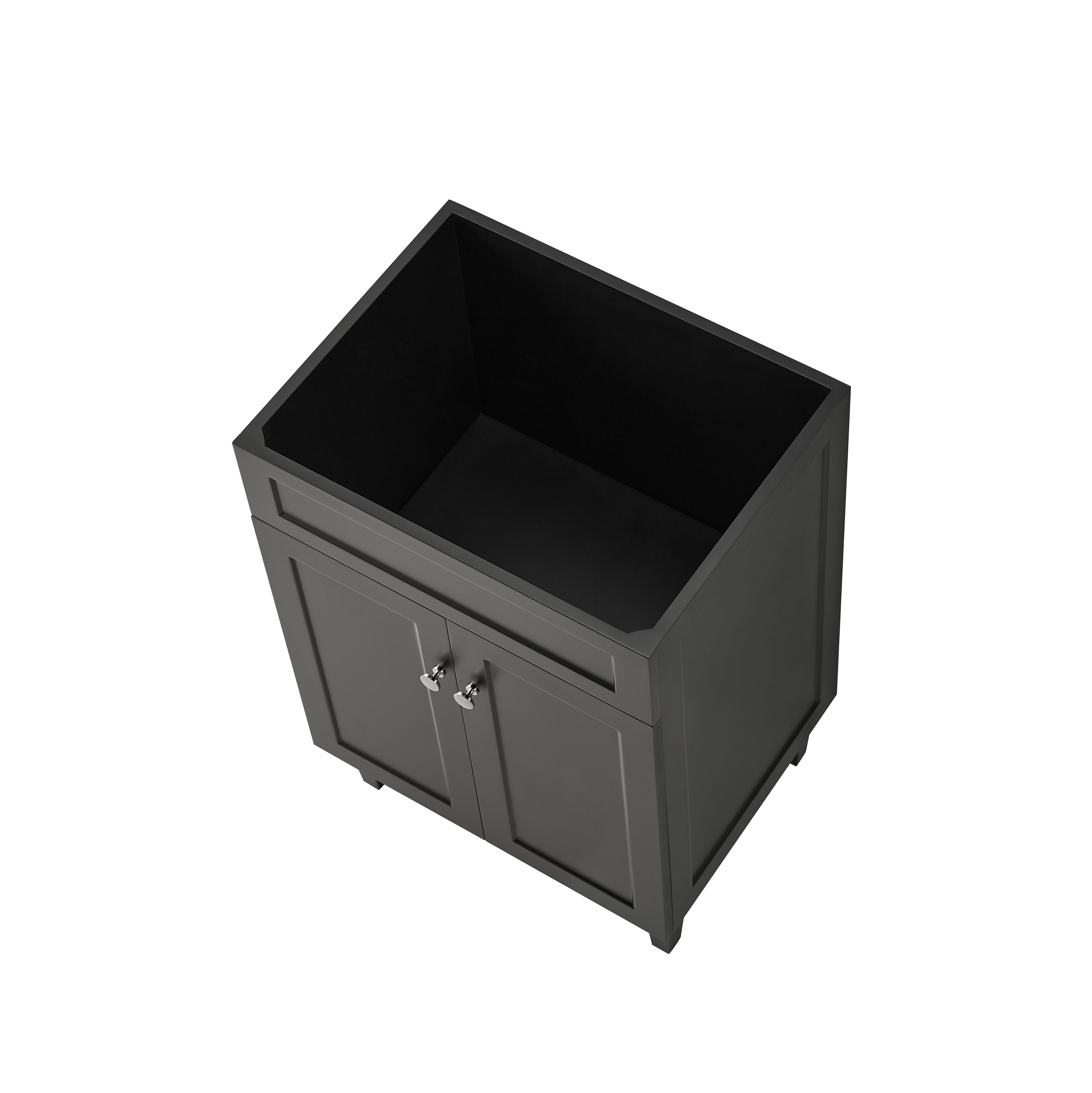 Lukka Harold Federation Free Standing Cabinet Matte Black LK-FH64L-MB