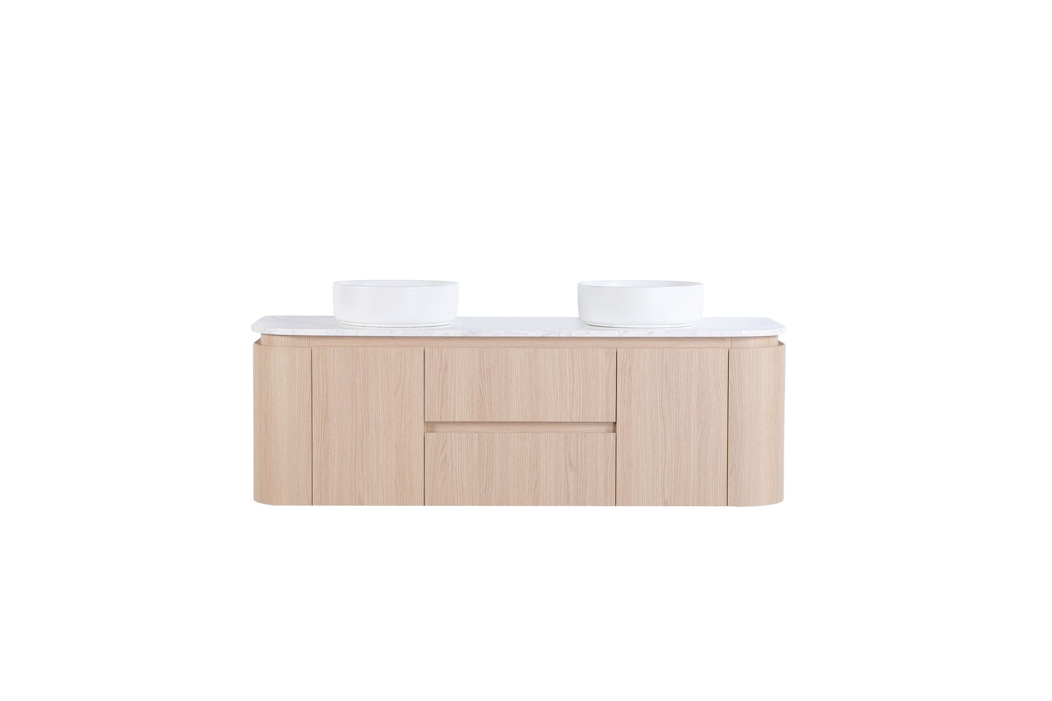 Lukka Ravello Modern Wall Hung Vanity Plywood Cabinet LK-RA1521W-SO