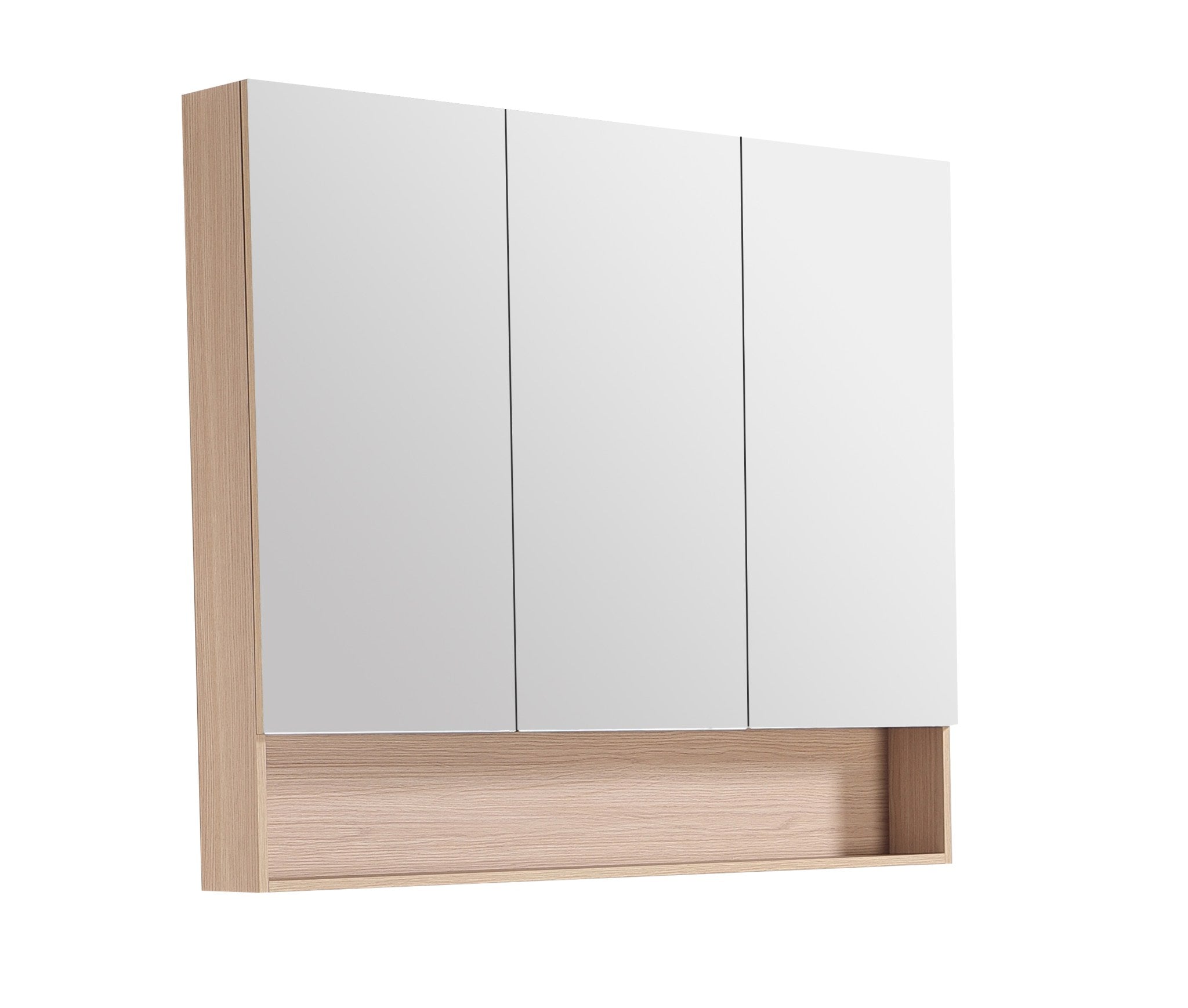 Lukka Clark Plywood Mirror Cabinet Sandy Oak Matte LK-LK-CLMC1200-SO