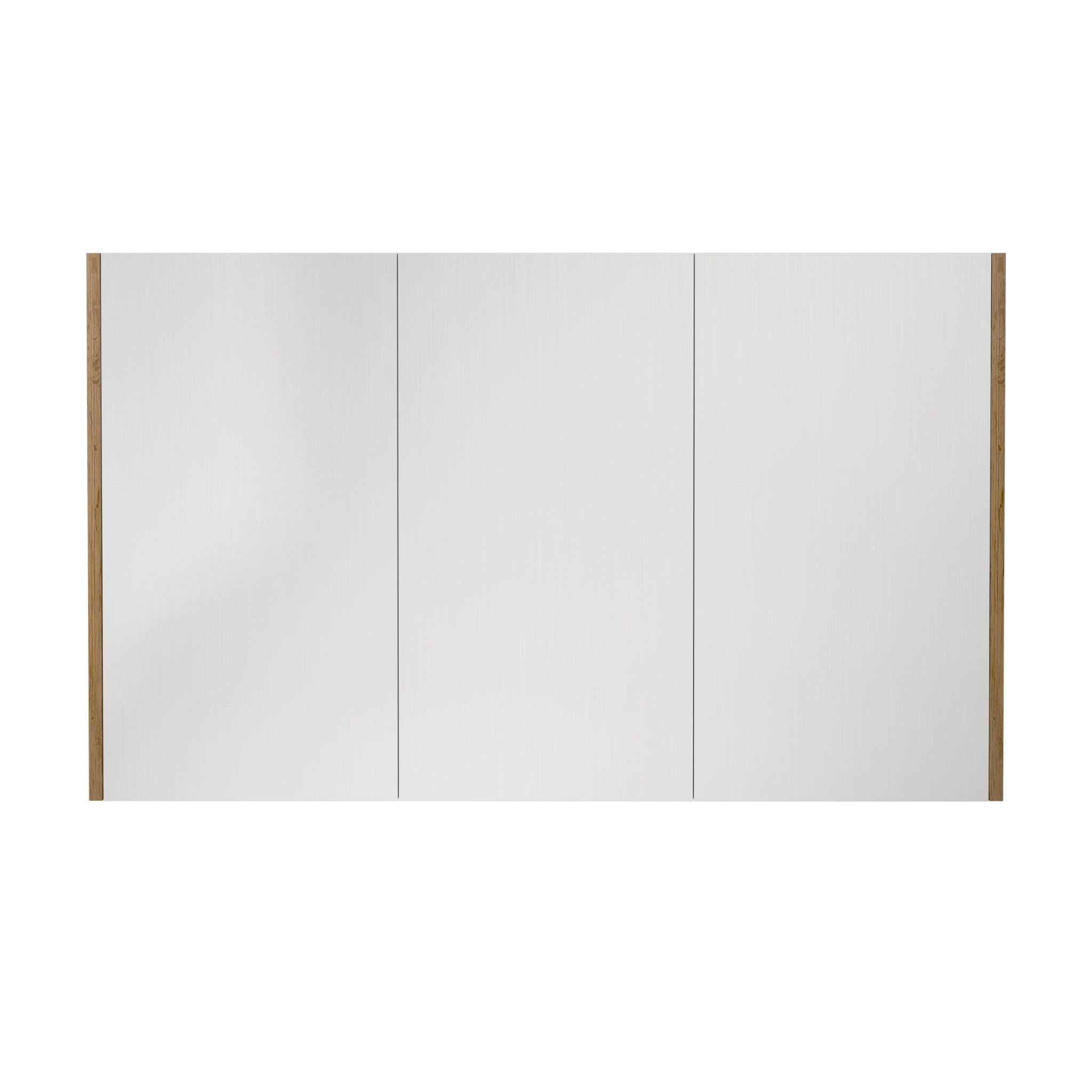 Lukka Camden Pencil Edge Shaving Cabinet Prime Oak