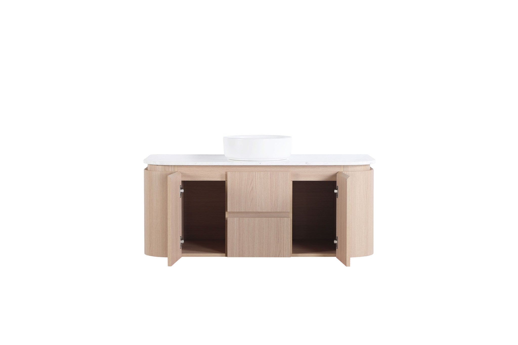 Lukka Ravello Modern Wall Hung Vanity Plywood Cabinet LK-RA1221W-SO