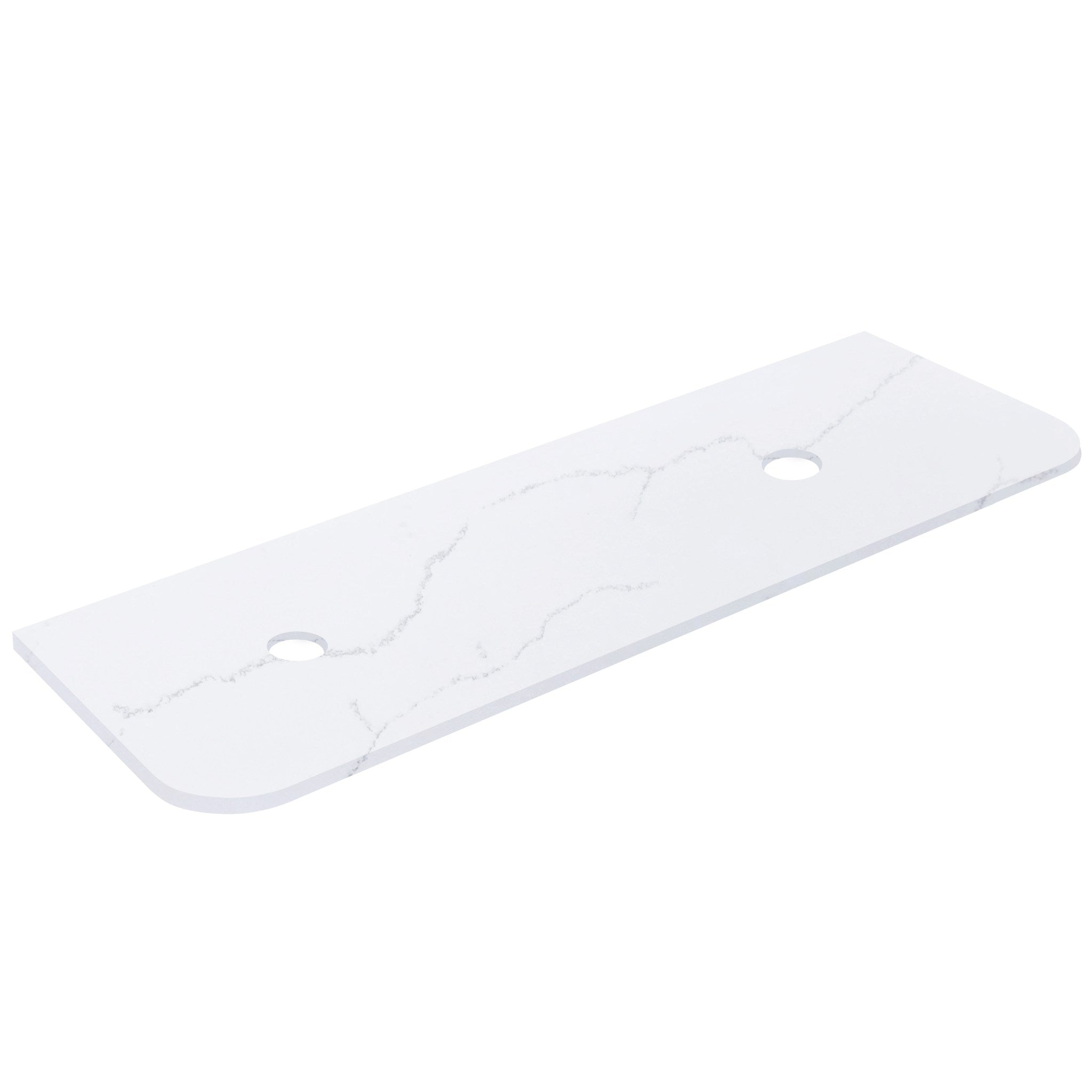 Lukka Calacatta Arctic White Solid Surface Stone Top – Curve LK-SCA