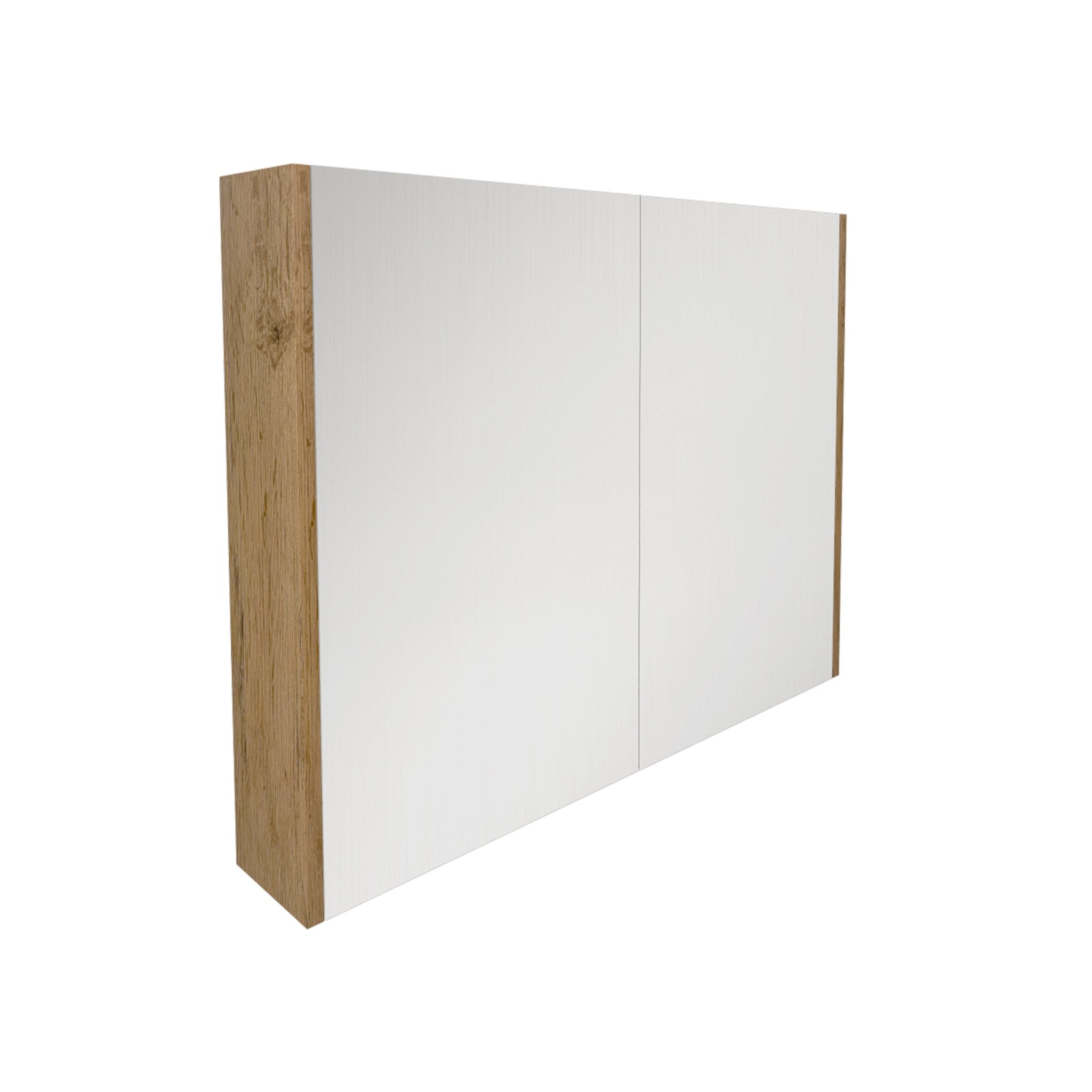 Lukka Camden Pencil Edge Shaving Cabinet Prime Oak