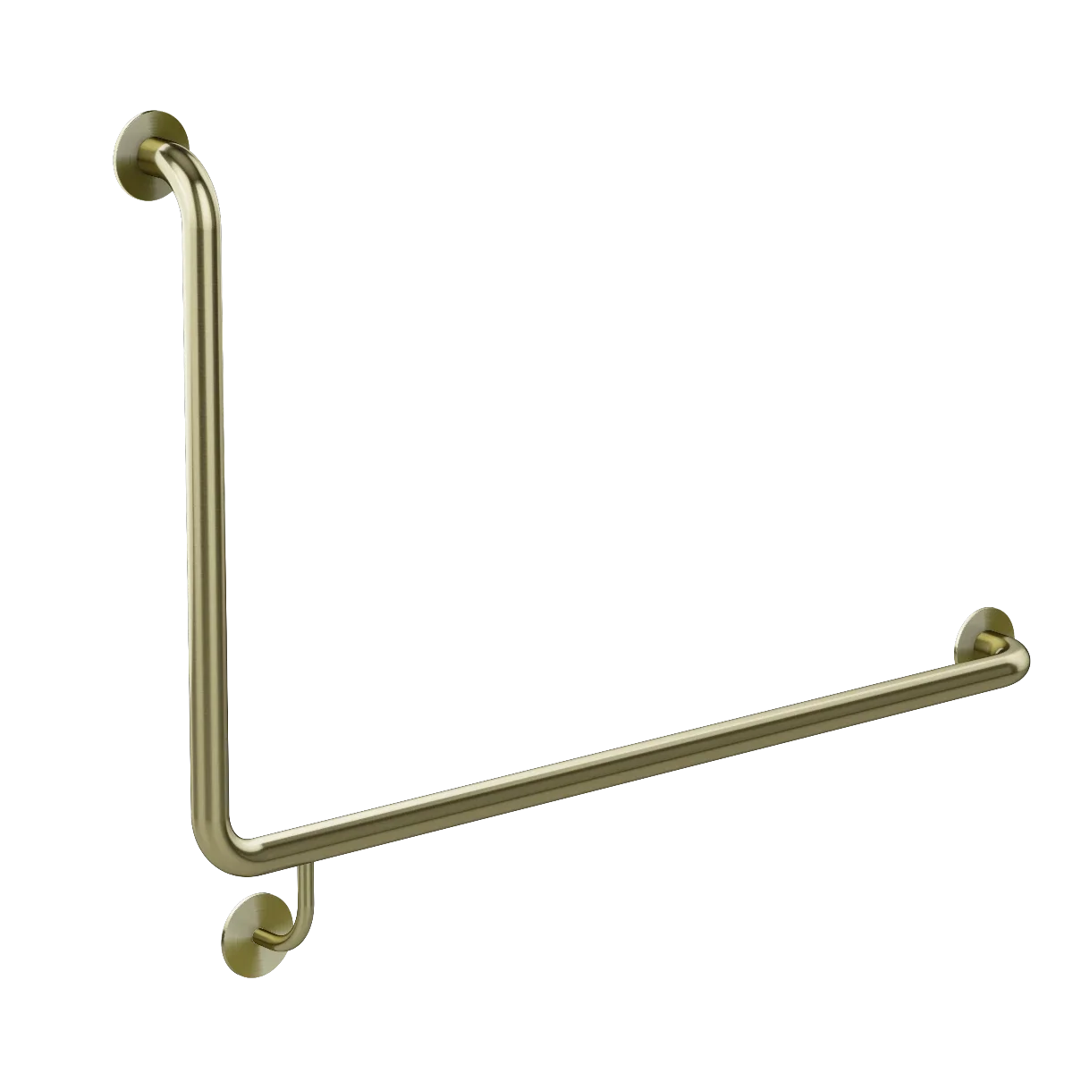 Meir Mobility 90 Degree Right Side Grab Rail 600mm - Tiger Bronze — image 1