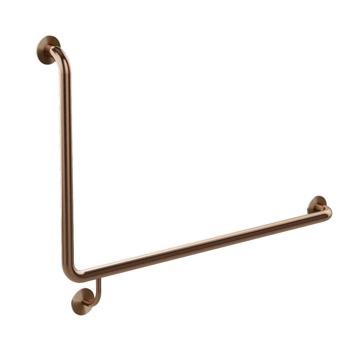 Meir Mobility 90 Degree Right Side Grab Rail 600mm - Lustre Bronze — image 1
