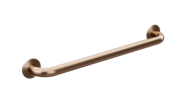 Meir Mobility 600mm Straight Grab Rail - Brushed Bronze (Lustre Bronze)