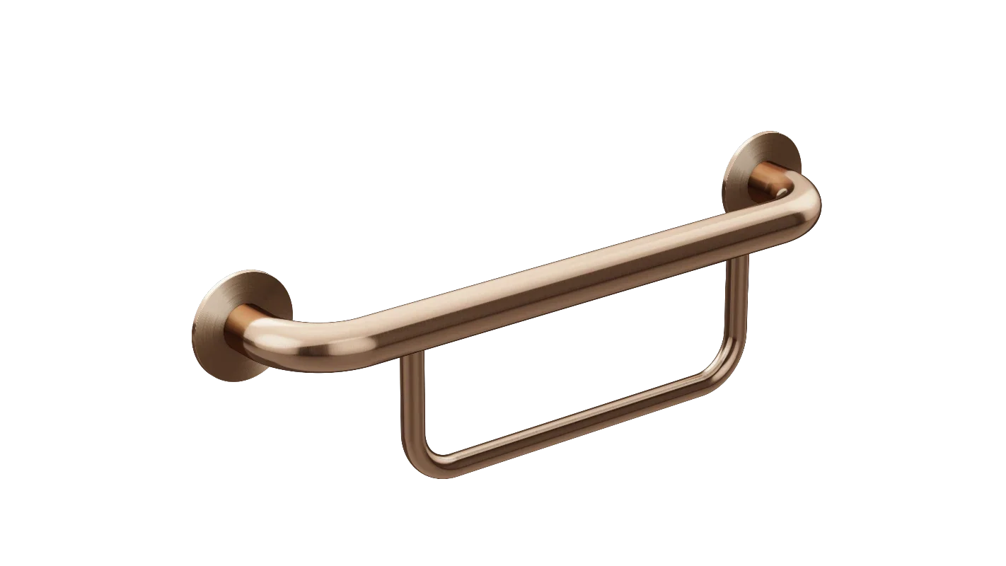 Meir Mobility Hand Towel Rail - Lustre Bronze — image 1