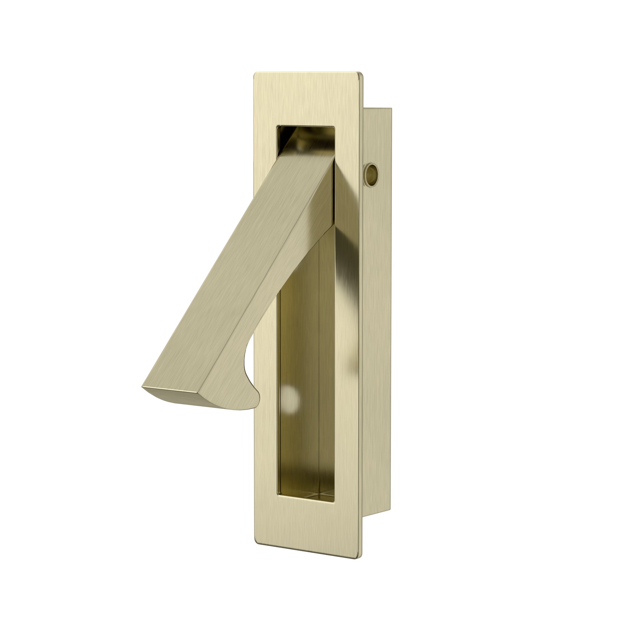 Meir Sliding Door Edge Pull - PVD Tiger Bronze — image 1