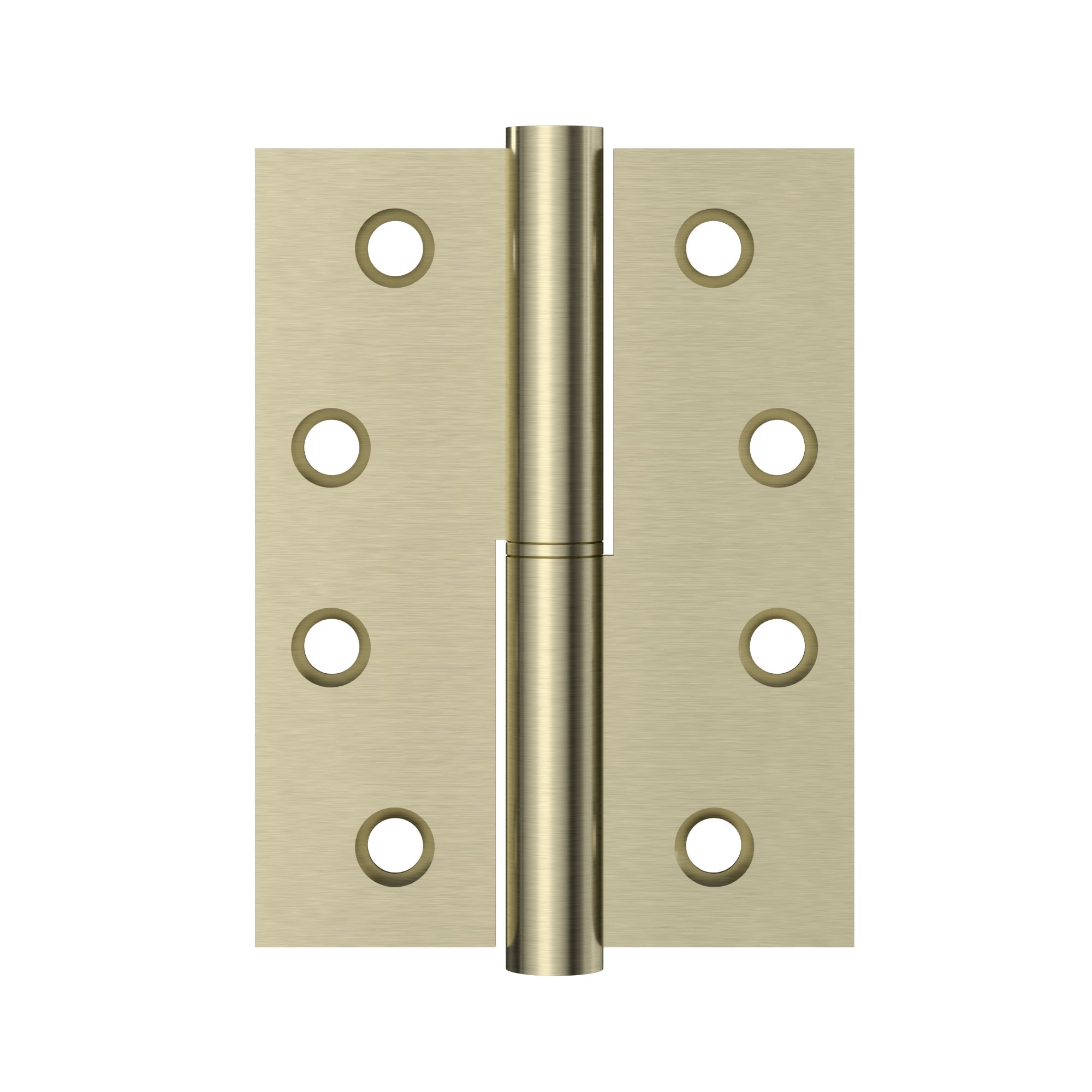 Meir Lift off door hinge - left side - PVD Tiger Bronze — image 3
