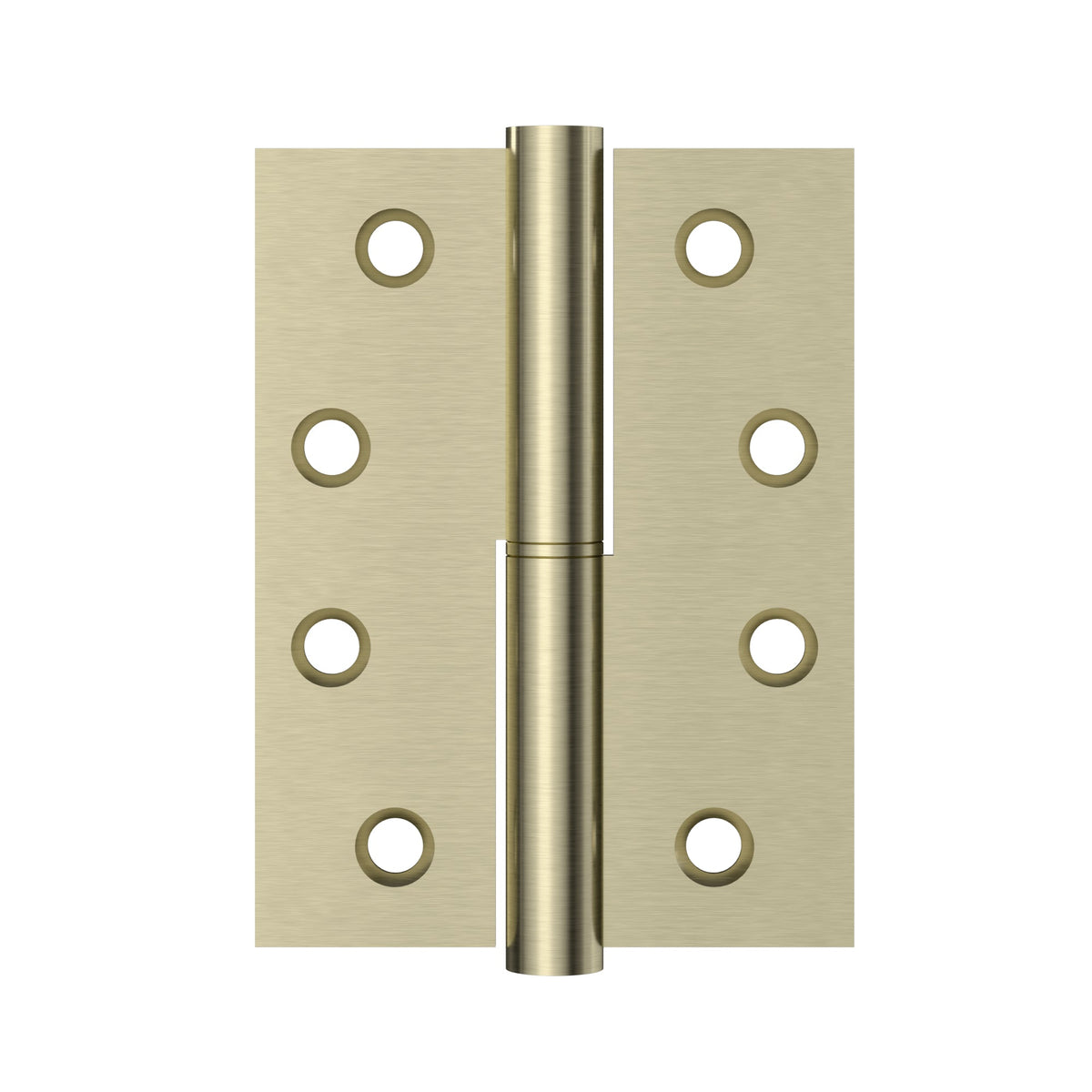 Meir Lift off door hinge - left side - PVD Tiger Bronze — image 3