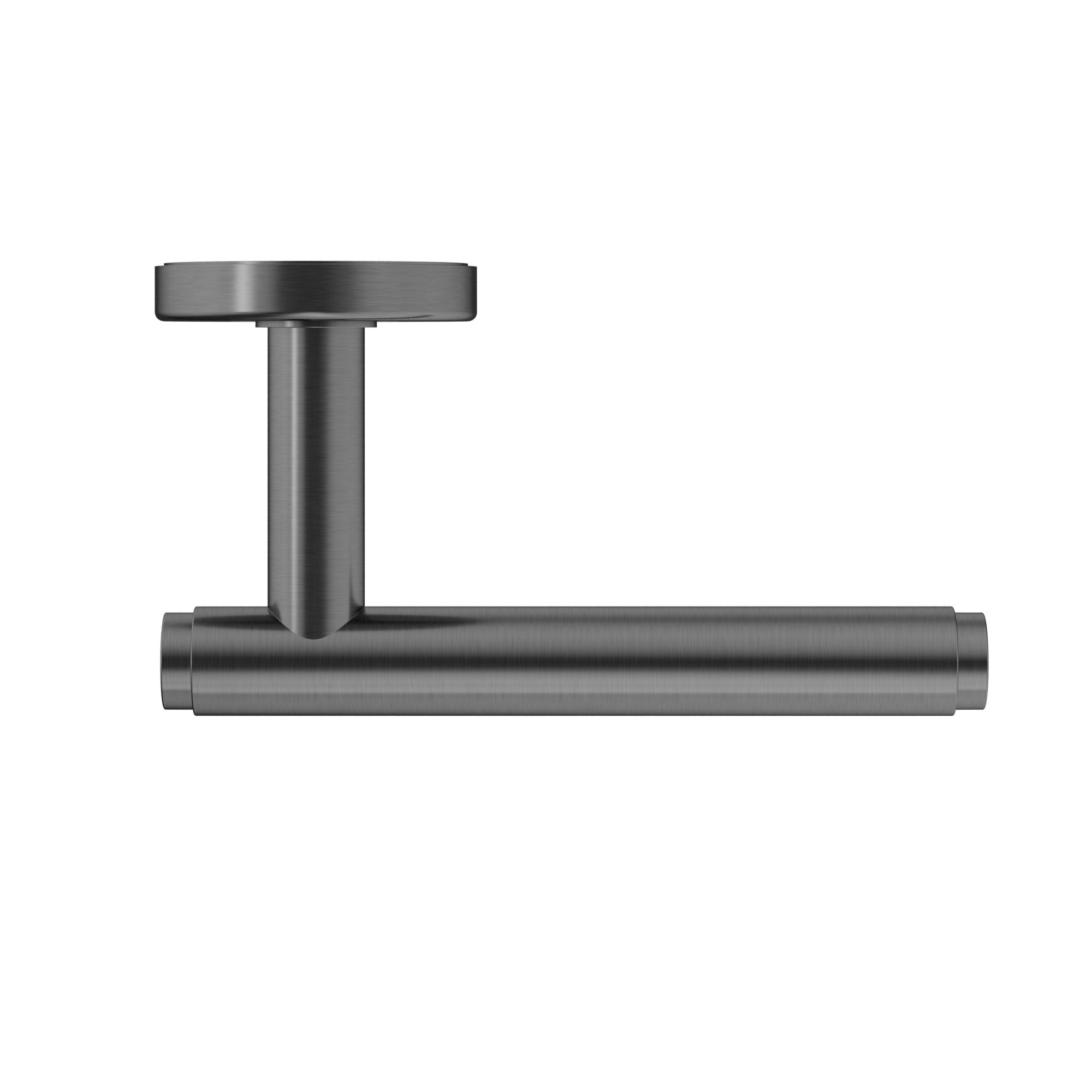 Meir Öppen Brushed Lever Door Handle - passage - PVD Shadow — image 3