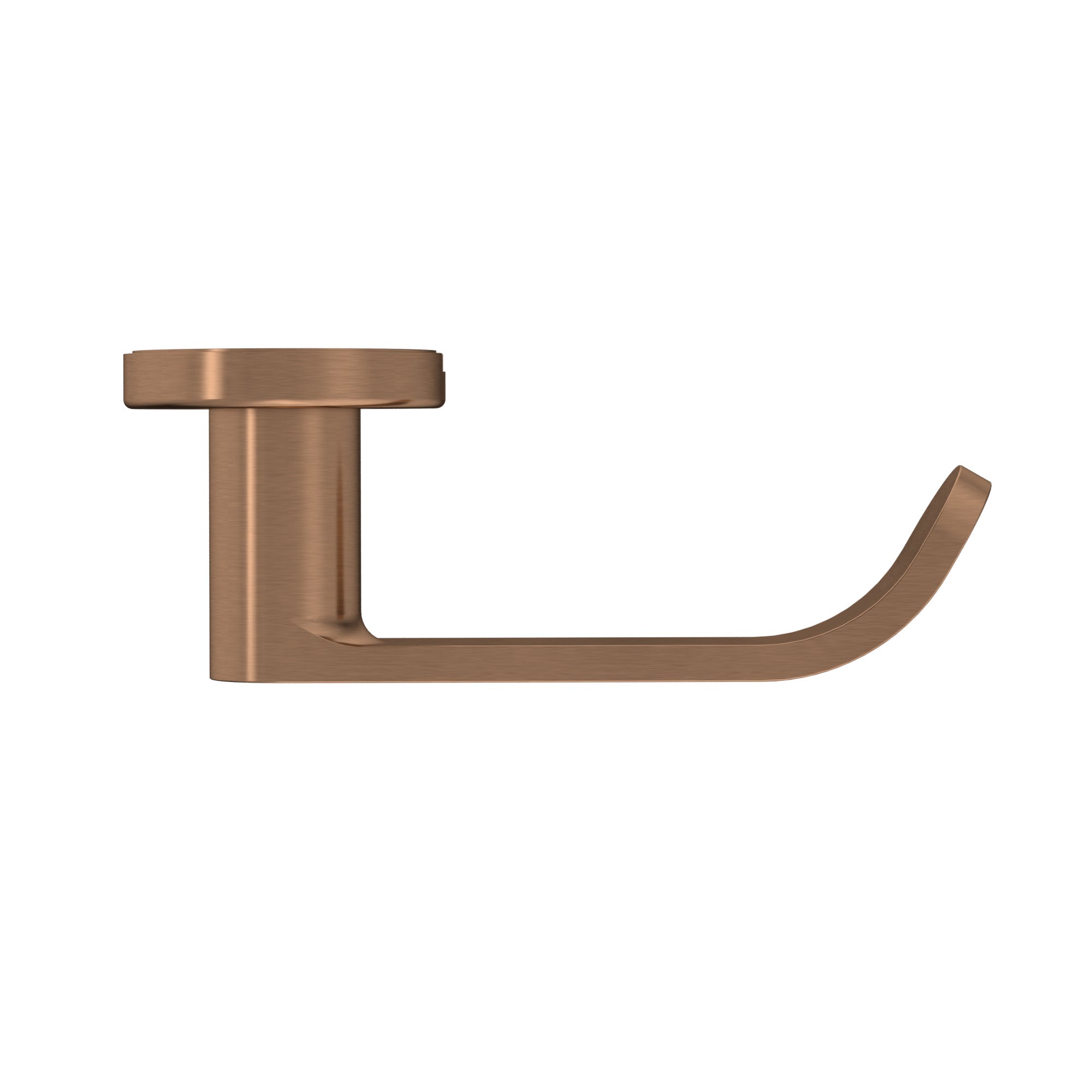 Meir Curvaé Return Lever Door Handle - passage - PVD Lustre Bronze — image 3