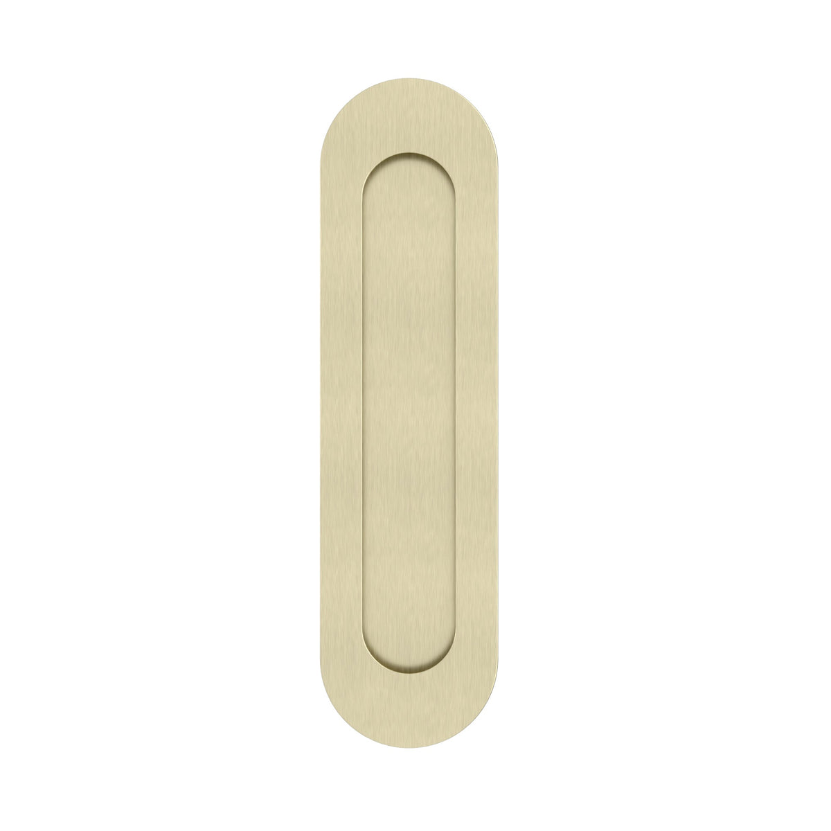 Meir Curvaé Oval Flush Pull - passage - PVD Tiger Bronze — image 2