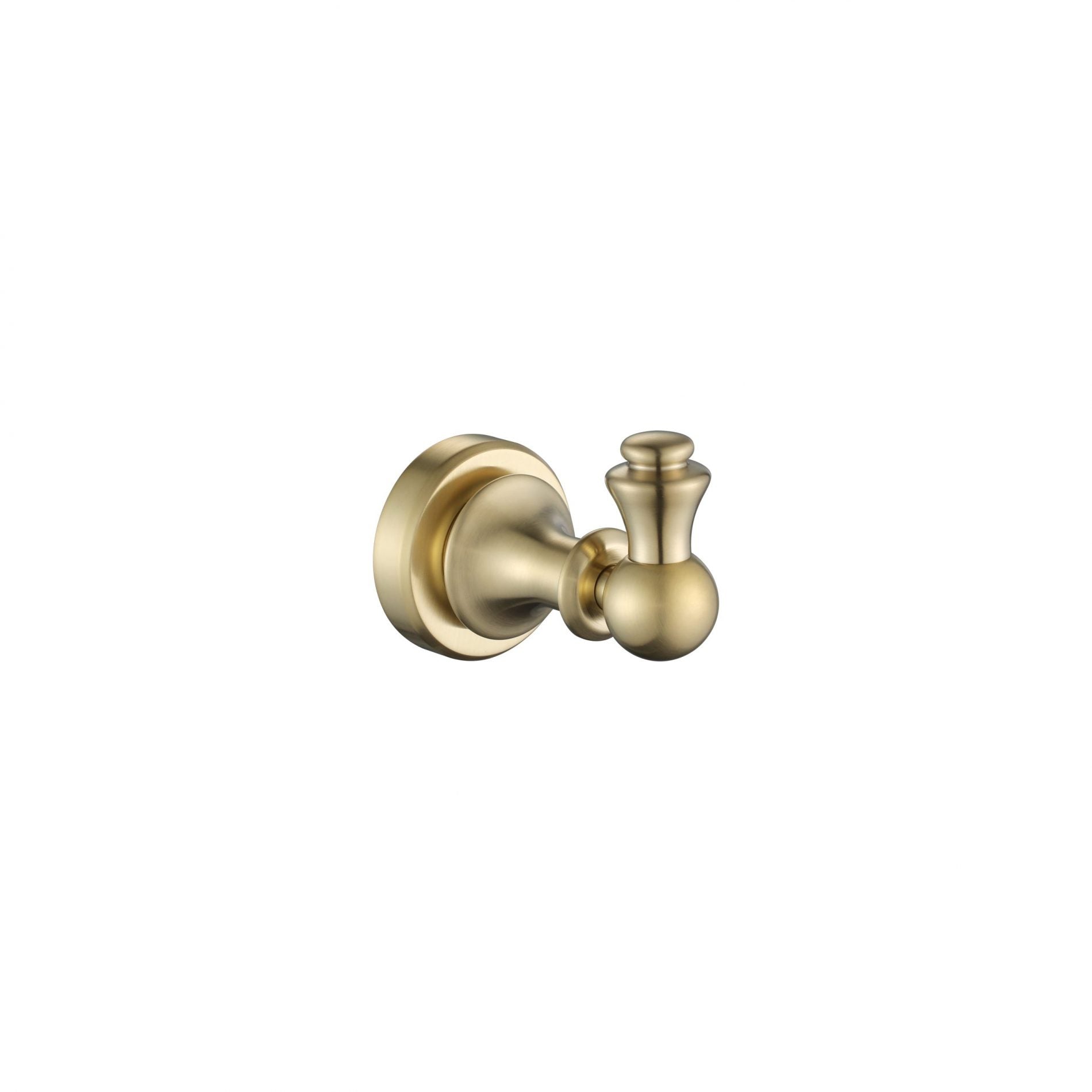 Modern National Medoc Single Robe Hook PVD Brushed Bronze Gold