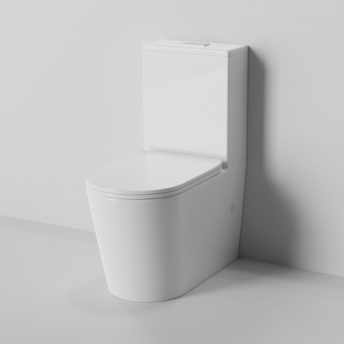 Zumi Mezio Rimless Two-pieces Back to Wall Toilet Suite
