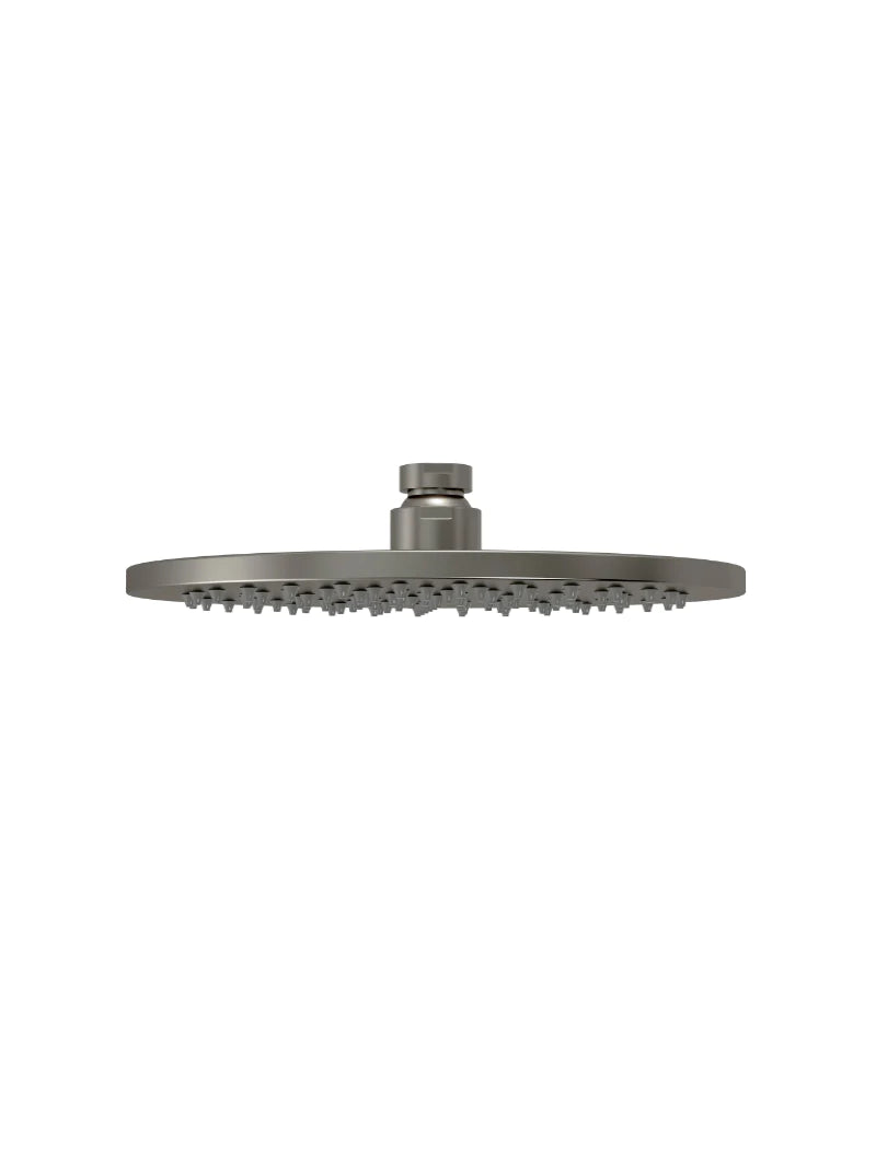 Meir Round Shower Rose 200mm - Shadow