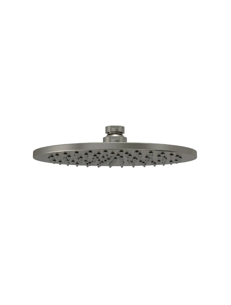 Meir Round Shower Rose 200mm - Shadow