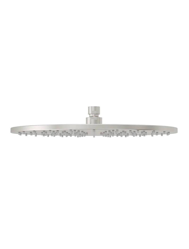 Meir Round Shower Rose 300mm PVD Brushed Nickel