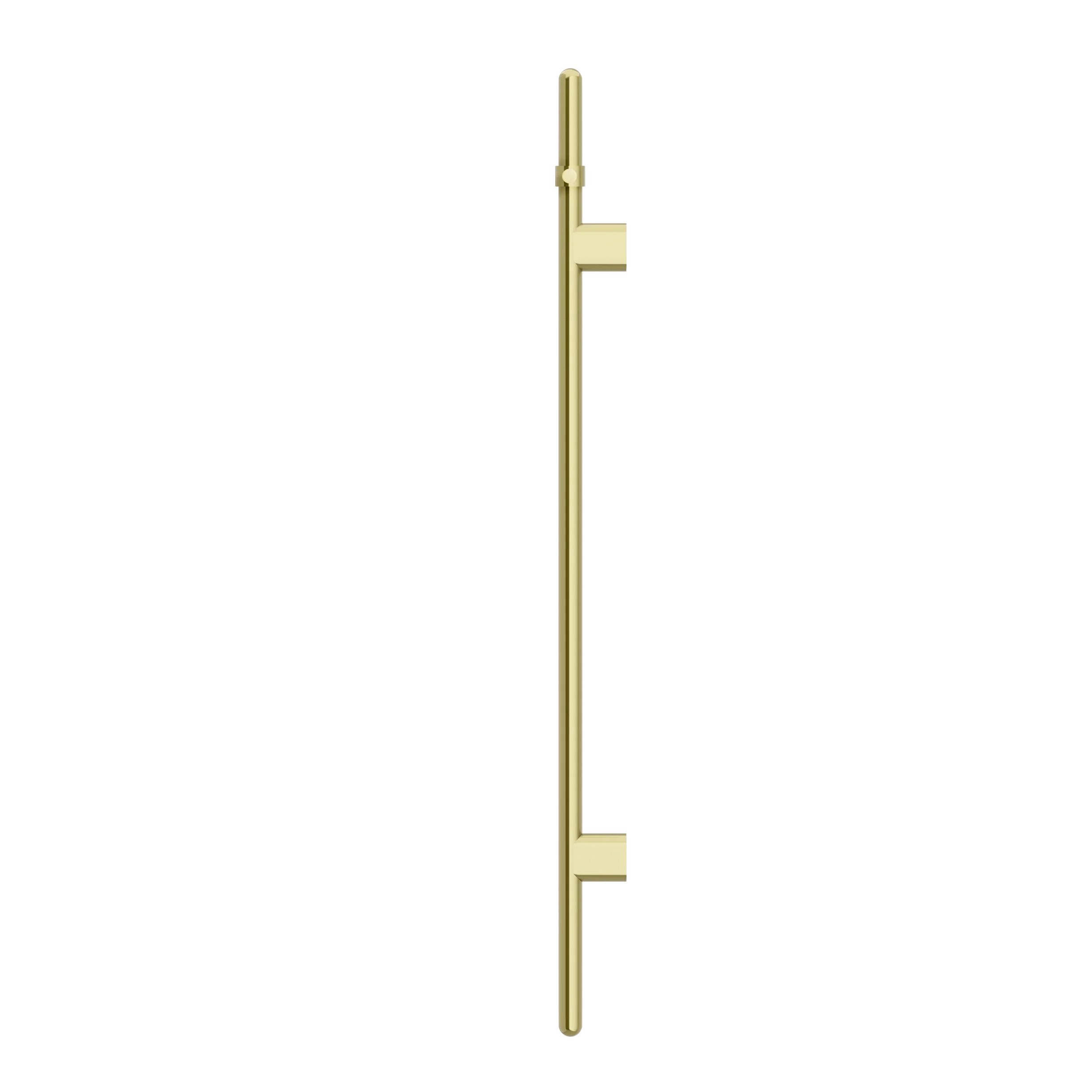 Meir Heated Vertical Towel Rail Tiger Bronze