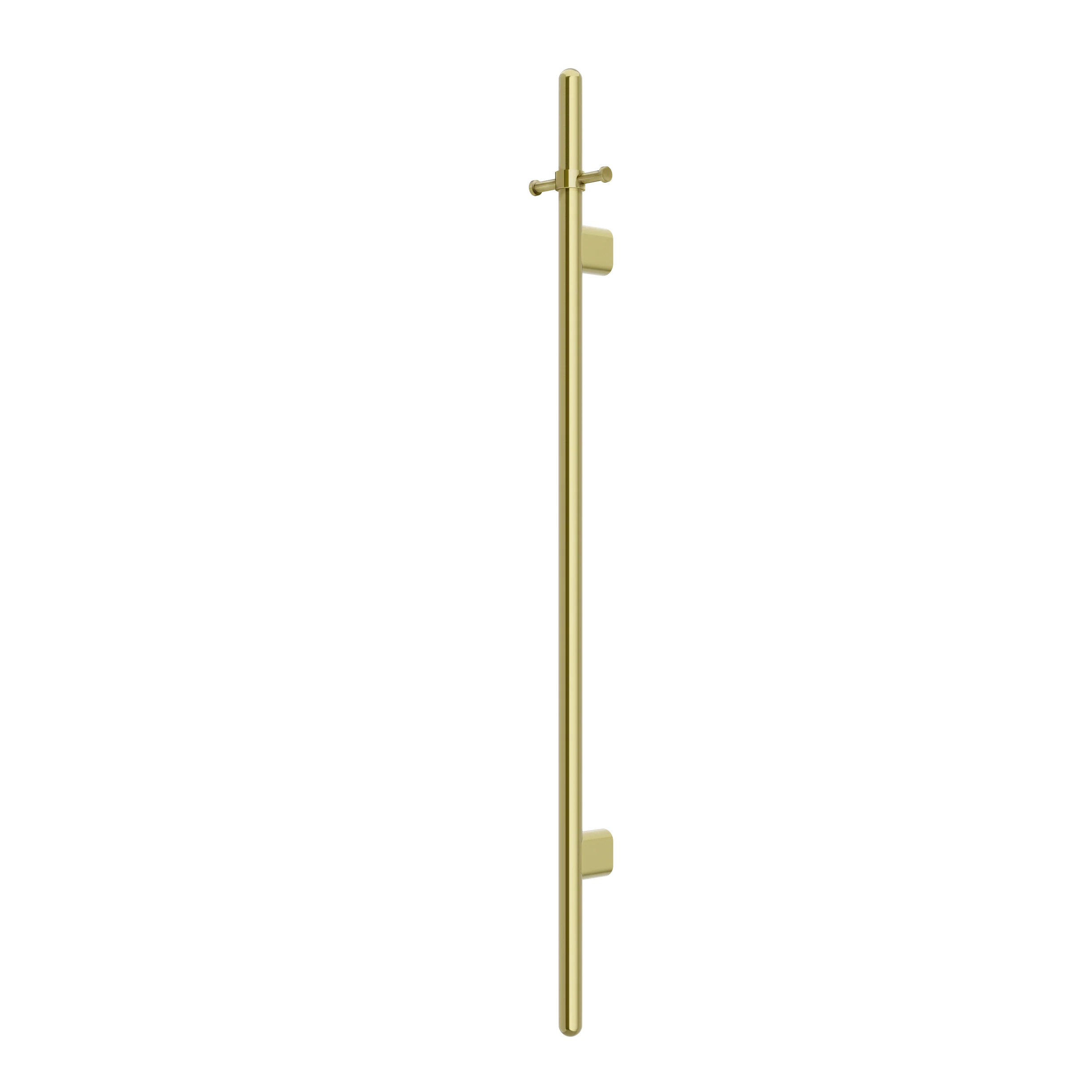 Meir Heated Vertical Towel Rail Tiger Bronze