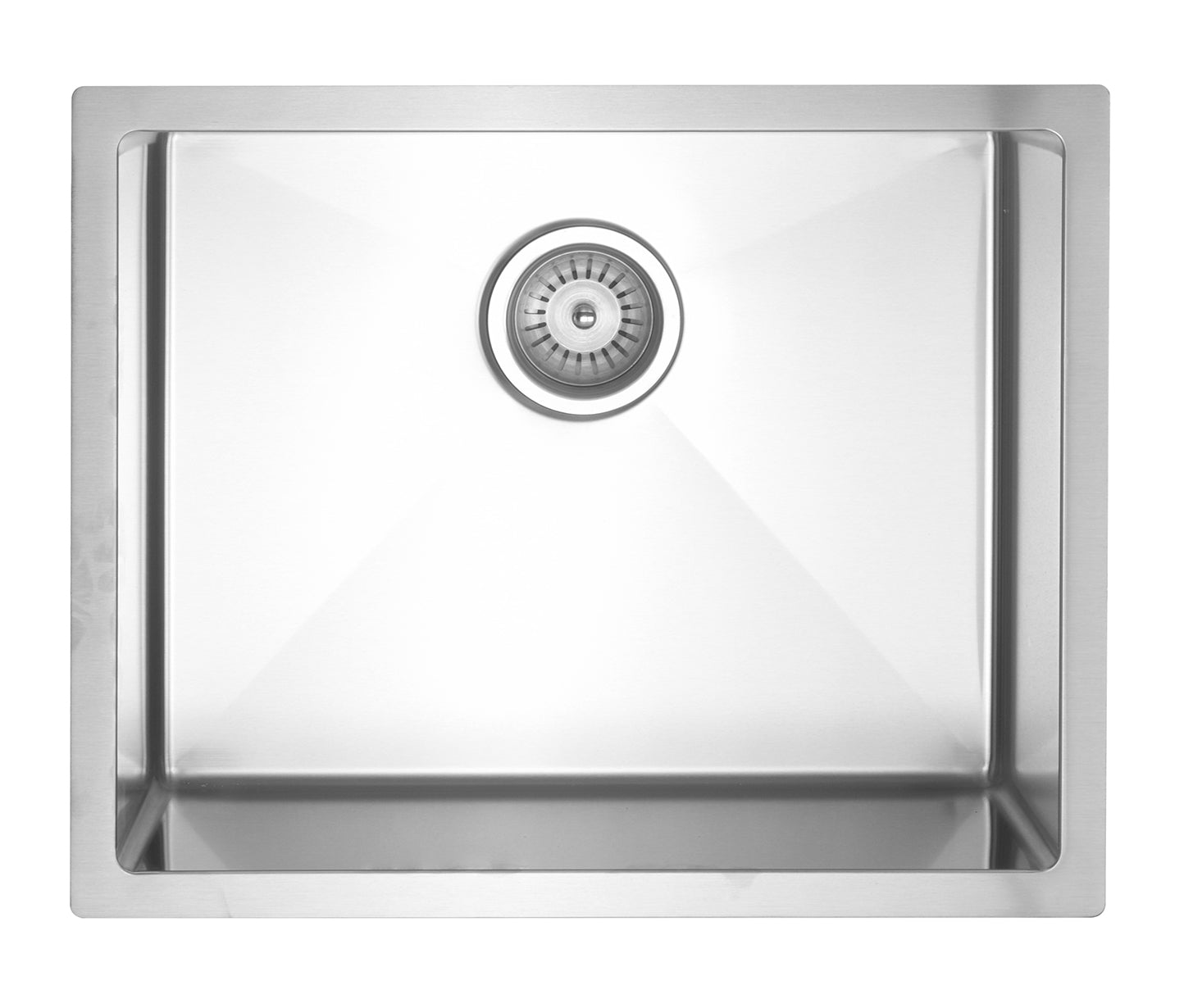 Meir Lavello Laundry Sink - Single Bowl 550 x 450 - Stainless Steel — image 3