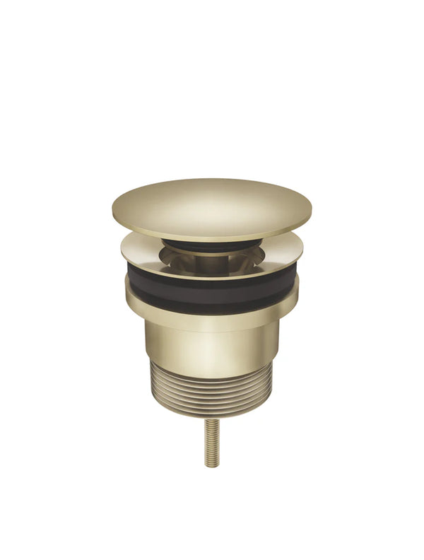 Meir Universal Pop Up Waste for Bath and Basin Brushed Gold Tiger Bronze