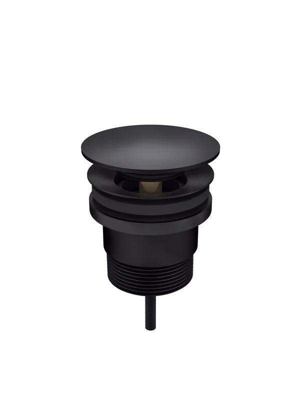 Meir Universal Pop Up Waste for Bath and Basin Matte Black