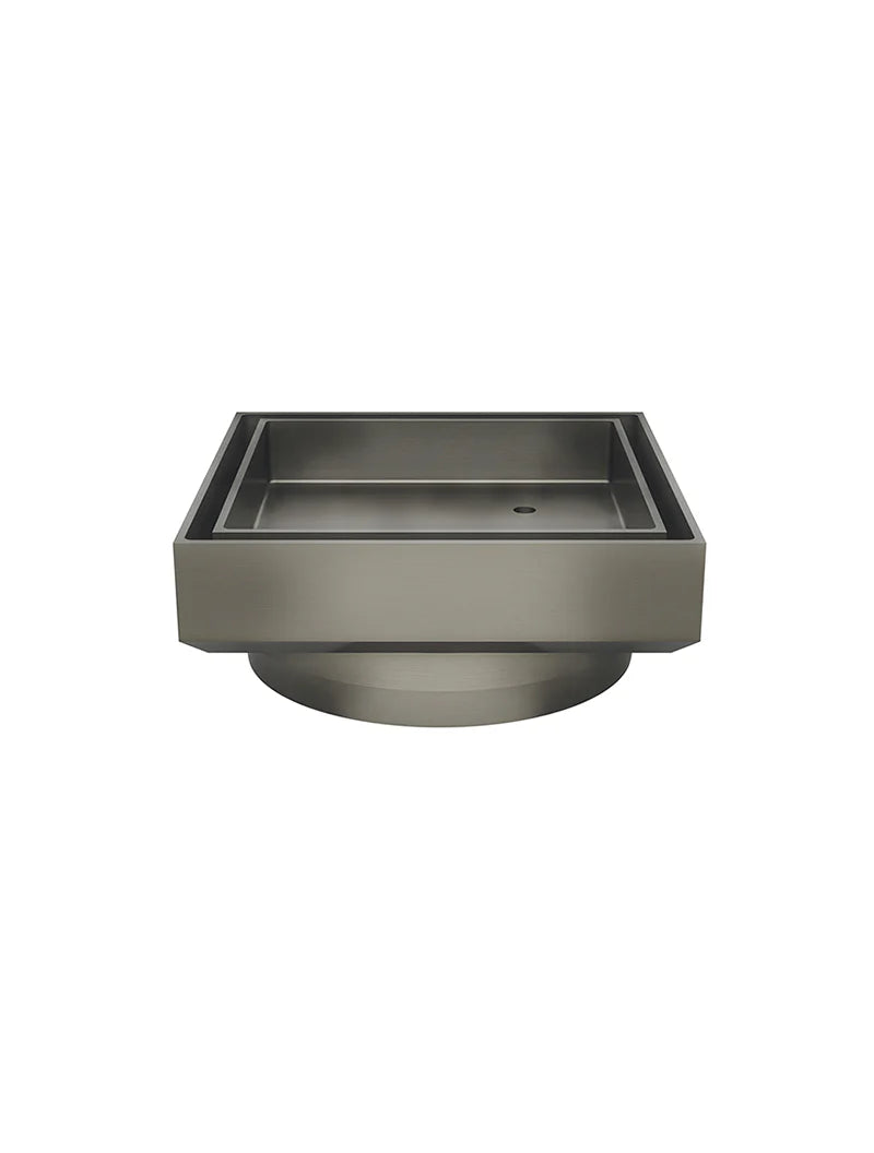 Meir Shower Waste with Tile Insert Shadow Gunmetal