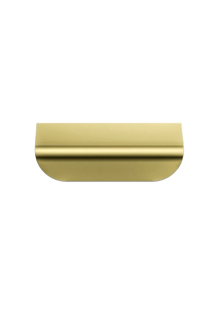 Meir Öppen Edge Pull 75mm Cabinet Handle - Tiger Bronze
