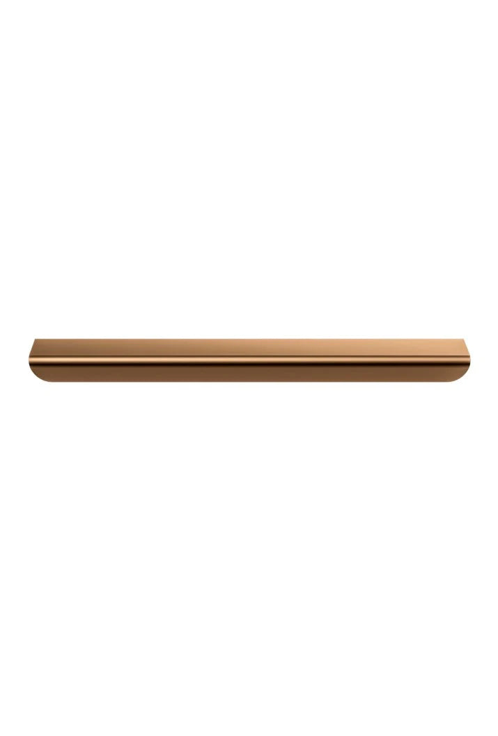 Meir Öppen Edge Pull 300mm Cabinet Handle - Lustre Bronze