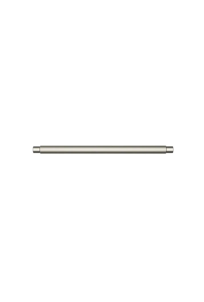 Meir Öppen Pull 200mm Cabinet Handle Linear Knurled - Brushed Nickel