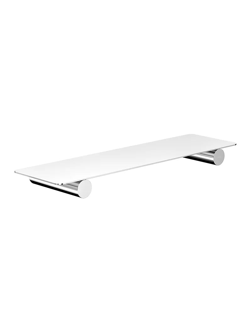 Meir Curvaé Shower Shelf 400mm Chrome