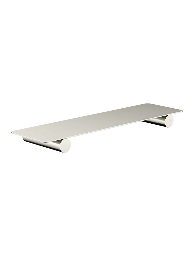 Meir Curvaé Shower Shelf 400mm PVD Brushed Nickel