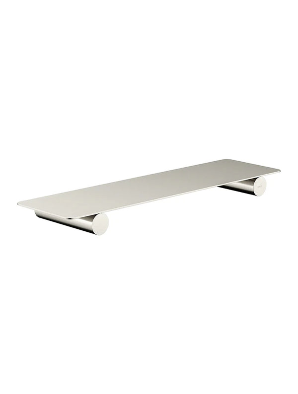 Meir Curvaé Shower Shelf 400mm PVD Brushed Nickel